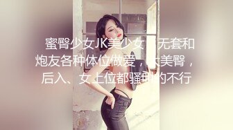   蜜臀少女JK美少女，无套和炮友各种体位做爱，大美臀，后入、女上位都骚叫的不行