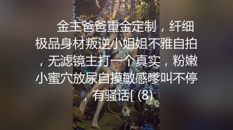 ⚫️金主爸爸重金定制，纤细极品身材叛逆小姐姐不雅自拍，无滤镜主打一个真实，粉嫩小蜜穴放尿自摸敏感嗲叫不停，有骚话[ (8)