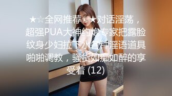 ★☆全网推荐☆★对话淫荡，超强PUA大神约炮专家把露脸纹身少妇拉下水各种淫语道具啪啪调教，骚货如痴如醉的享受着 (12)