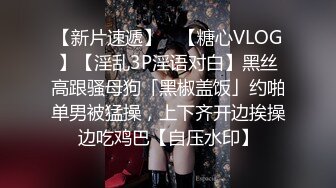 【新片速遞】 ✨【糖心VLOG】【淫乱3P淫语对白】黑丝高跟骚母狗「黑椒盖饭」约啪单男被猛操，上下齐开边挨操边吃鸡巴【自压水印】