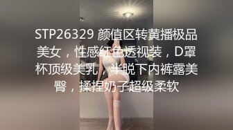 STP26329 颜值区转黄播极品美女，性感红色透视装，D罩杯顶级美乳，半脱下内裤露美臀，揉捏奶子超级柔软