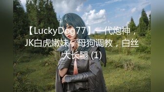 【LuckyDog77】一代炮神，JK白虎嫩妹，母狗调教，白丝大长腿 (1)