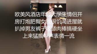 欧美风酒店年轻大学生情侣开房打炮肥臀女友很饥渴进屋就扒掉男友裤子吸舔肉棒搞硬坐上来猛搞叫声表情一流