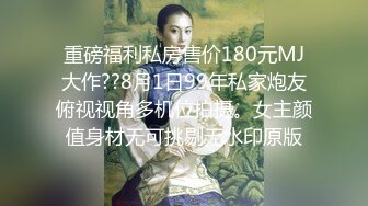 重磅福利私房售价180元MJ大作??8月1日99年私家炮友俯视视角多机位拍摄。女主颜值身材无可挑剔无水印原版