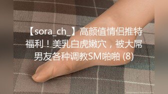 【sora_ch_】高颜值情侣推特福利！美乳白虎嫩穴，被大屌男友各种调教SM啪啪 (8)